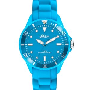 s.Oliver Silikonband hellblau SO-2312-PQ