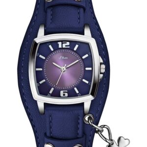 s.Oliver Lederband blau SO-2513-LQ