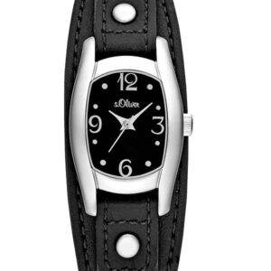 s.Oliver Lederband schwarz SO-3100-LQ
