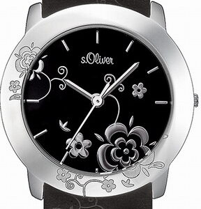 s.Oliver Lederband schwarz SO-1660-LQ