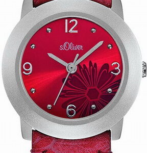 s.Oliver Lederband rot SO-1674-LQ