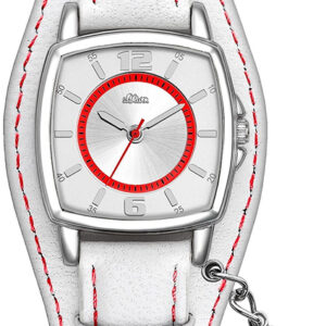 s.Oliver Lederband weiß mit roter Naht SO-2382-LQ