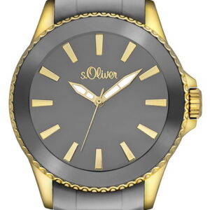s.Oliver Silikonband grau SO-2337-PQ