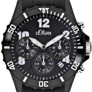 s.Oliver Silikonband schwarz SO-2322-PC