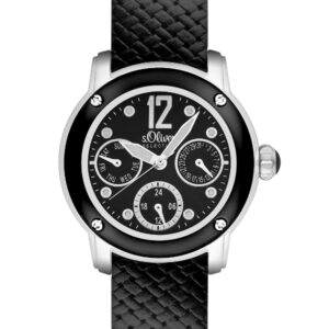 s.Oliver Lederband schwarz SO-2297-LM