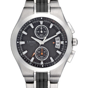 s.Oliver Edelstahlband mit Kunststoff SO-2214-MC