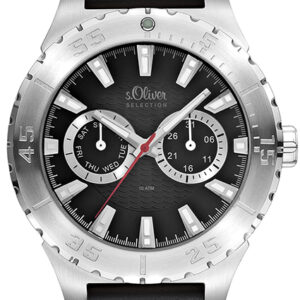 s.Oliver PU-Band schwarz SO-1914-PM