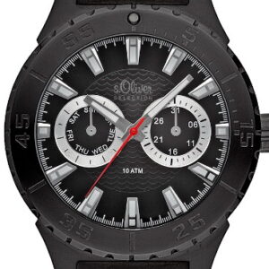 s.Oliver Edelstahlband schwarz SO-1916-MM
