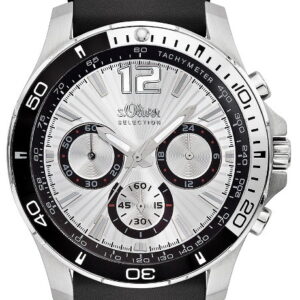 s.Oliver Kunststoffband schwarz SO-2266-PC
