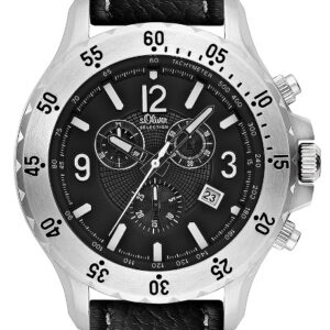 s.Oliver Lederband schwarz SO-2261-LC