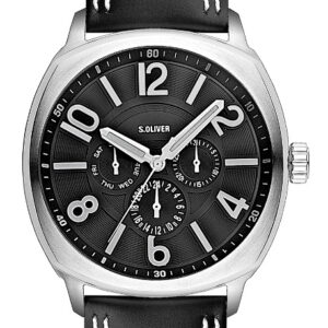 s.Oliver Lederband schwarz SO-2199-LM