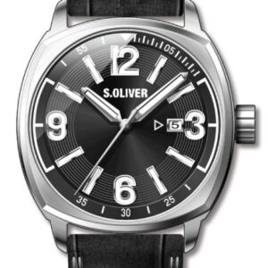 s.Oliver Lederband schwarz SO-2201-LQ