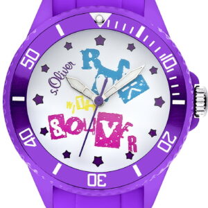 s.Oliver Silikonband violett SO-2232-PQ
