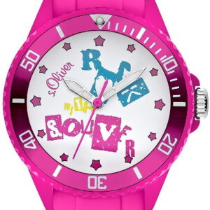 s.Oliver Silikonband pink SO-2231-PQ