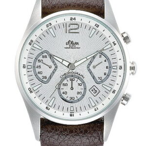 s.Oliver Lederband braun SO-381-LC