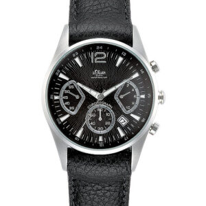 s.Oliver Lederband schwarz SO-382-LC