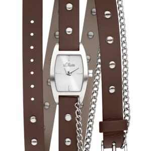 s.Oliver Lederband braun SO-2284-LQ