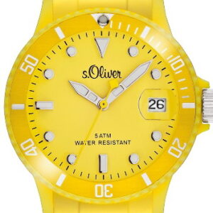 s.Oliver Silikonband gelb SO-1991-PQ