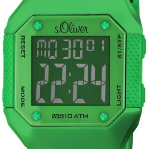 s.Oliver Kunststoffband grün SO-2442-PD