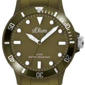 s.Oliver Silikonband olive SO-2308-PQ