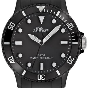 s.Oliver Silikonband schwarz SO-2317-PQ