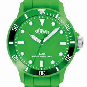 s.Oliver Silikonband neon-grün SO-2330-PQ