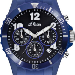 s.Oliver Silikonband blau SO-2325-PC