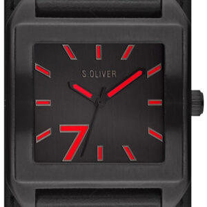 s.Oliver Lederband schwarz SO-2373-LQ