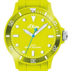 s.Oliver Silikonband neon-gelb SO-2331-PQ