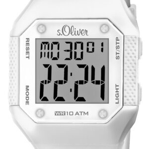 s.Oliver Kunststoffband weiß SO-2436-PD