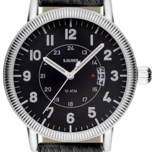s.Oliver Lederband schwarz SO-1901-LQ