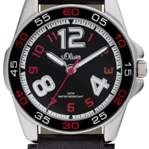 s.Oliver Lederband schwarz SO-1862-LQ