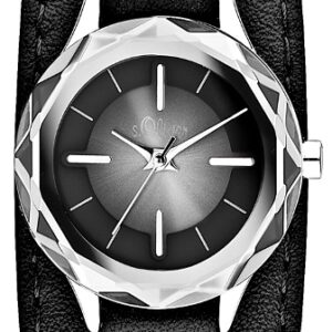 s.Oliver Lederband schwarz SO-1828-LQ