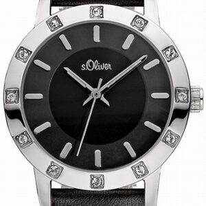 s.Oliver Lederband schwarz SO-1758-LQ