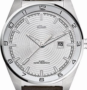 s.Oliver Lederband braun SO-1704-LQ