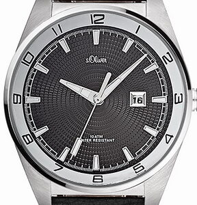 s.Oliver Lederband schwarz SO-1703-LQ