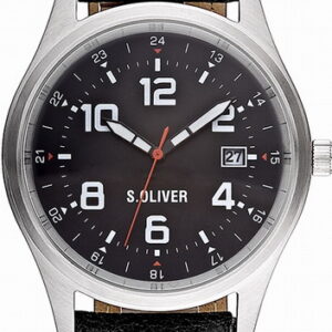 s.Oliver Lederband schwarz SO-1699-LQ