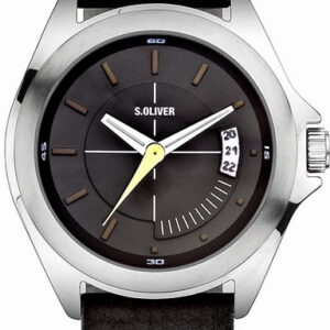 s.Oliver Lederband schwarz SO-1639-LQ