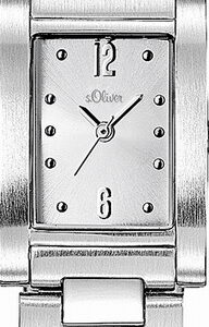 s.Oliver Edelstahlband silber SO-1576-MQ