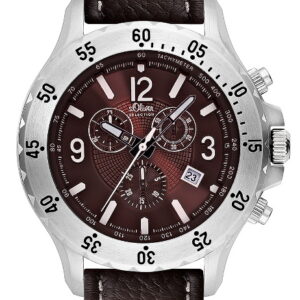 s.Oliver Lederband braun SO-2262-LC