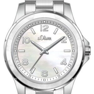 s.Oliver Edelstahlband silber SO-2359-MQ