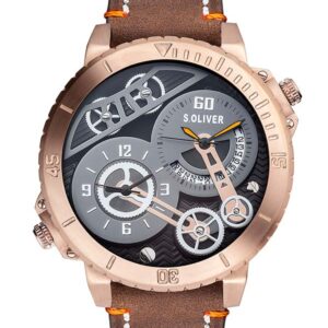 s.Oliver Lederband braun SO-2949-LQ
