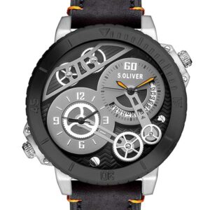 s.Oliver Lederband schwarz SO-2948-LQ