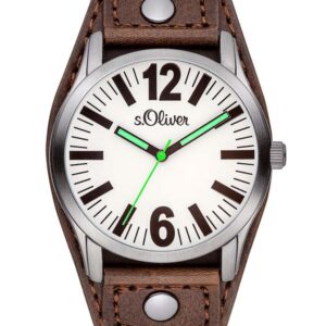 s.Oliver Lederband braun SO-2937-LQ