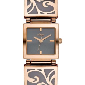 s.Oliver Edelstahlband mit Lack gold SO-2923-MQ