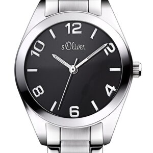 s.Oliver Edelstahlband silber SO-2490-MQ