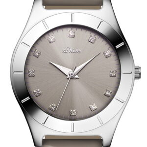 s.Oliver Lederband greige SO-2475-LQ