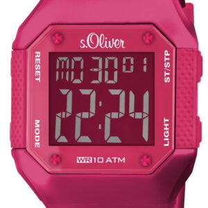 s.Oliver Kunststoffband pink SO-2438-PD