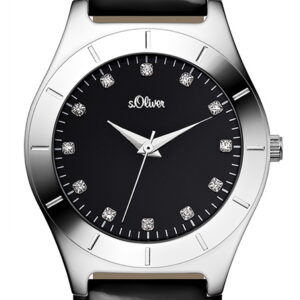 s.Oliver Lederband schwarz SO-2474-LQ