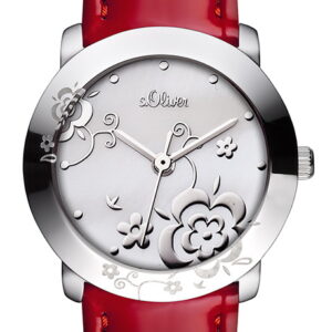 s.Oliver Lederband rot SO-2472-LQ